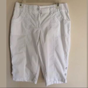 Chico’s white shorts